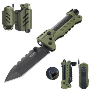VIPERADE VAK6 Survival Multitool with Flashlight and Knife
