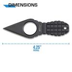 MTech USA Full Tang Neck Knife with Sheath