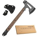 Full Tang Camping Axe with Sheath and Hammer