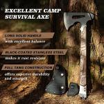 Full Tang Camping Axe with Sheath and Hammer