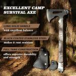 17" Camping Axe with Sheath and Sharpening Stone