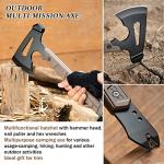 Full Tang Camping Axe with Sheath and Hammer