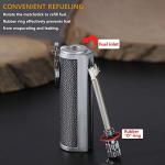 YUSUD Permanent Match Lighter with Multitool Keychain