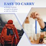 Women's Self Defense Keychain with Glass Breaker