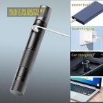3-in-1 LED Flashlight with Lighter and Alarm