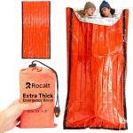 Ultralight Emergency Sleeping Bag and Thermal Blanket