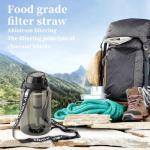LynsaTac 40 OZ Water Filter Bottle for Survival