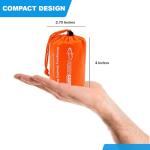 Emergency Mylar Sleeping Bags - Pack of 2