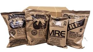 U.S. Military Surplus MREs - Assorted Flavors 4-Pack