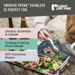 Light My Fire Stainless Steel Camping Spork Set