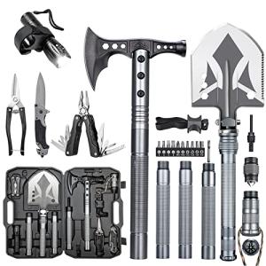 Multifunctional Folding Tactical Shovel and Axe Combo