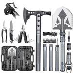 Multifunctional Folding Tactical Shovel and Axe Combo