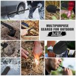Heavy-Duty Folding Camping Shovel with Pickaxe