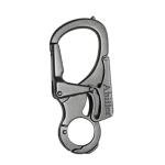Rugged 3" Carabiner Keychain Clip with Spike