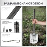 Multifunctional Tactical Camping Shovel Survival Kit