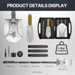 Multifunctional Tactical Camping Shovel Survival Kit