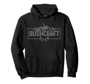 Bushcraft Mountains Axe Knife Survival Hoodie