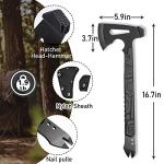 17.5in Camping Axe and Survival Hatchet Combo