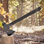 17.5in Camping Axe and Survival Hatchet Combo