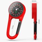 Compact Keychain Compass for Outdoor Adventures