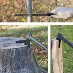 Lightweight Camping Hatchet with Saw and Fire Starter
