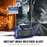 Waterproof Emergency Radio and Bluetooth Speaker