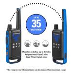 Motorola T802 Waterproof Two-Way Radios, 2 Pack