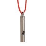 Ultralight Titanium Emergency Whistle with Lanyard