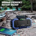 Waterproof Emergency Radio and Bluetooth Speaker
