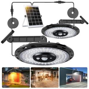 FabStyl 3000LM Solar Shed Light with 5 Modes