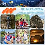 100 Emergency Whistles with Lanyards for Outdoor Safety