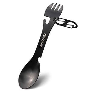 WILDAIR 5-in-1 Stainless Steel Spork with Knife