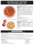 Heaven's Harvest Self-Heating Emergency Meal Kit