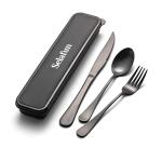 Portable Stainless Steel Silverware Set for Travel