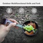 WILDAIR 5-in-1 Stainless Steel Spork with Knife