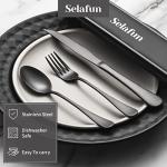 Portable Stainless Steel Silverware Set for Travel