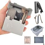 Survival Fire Starter Kit with Ferro Rod & Magnesium