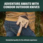 Condor Folding Camping Shovel with Sheath