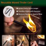 Survival Fire Starter Kit with Ferro Rod & Magnesium