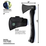 Camping Axe with Sheath for Survival and Chopping