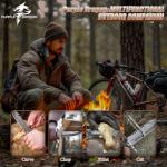 Purple Dragon Fixed Blade Knife with Sheath