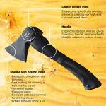 Camping Axe with Sheath for Survival and Chopping