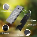 Waterproof Magnesium Fire Starter Kit (4 Pack)