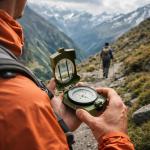 Durable Waterproof Hiking Compass for Outdoor Adventures