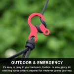 WEREWOLVES 100ft Paracord Rope for Survival and Crafts