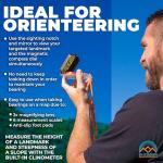 Pathfinder Sighting Compass for Hiking and Survival