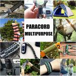 WEREWOLVES 100ft Paracord Rope for Survival and Crafts
