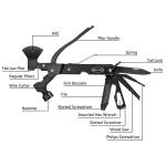 14-in-1 Multitool Axe for Camping and Outdoors