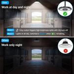 RopeLux 3000LM Motion Sensor Solar Lights - 2 Pack