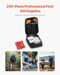 VEVOR 250-Piece Survival First Aid Kit